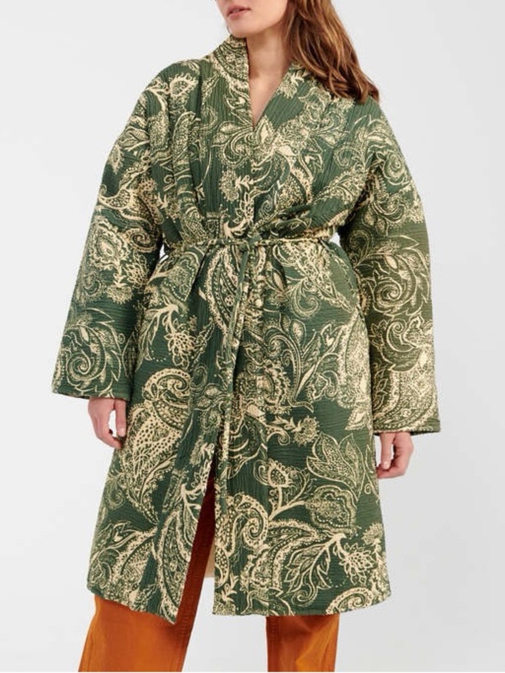 Mara Hoffman Kathya Jacket Green Sz Small NWT